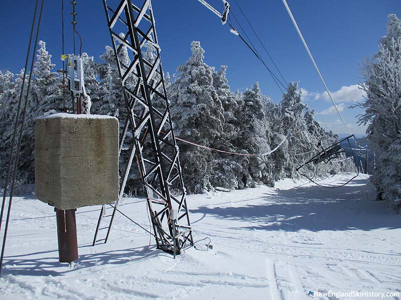 Upper Snowdon Poma - Killington - NewEnglandSkiHistory.com