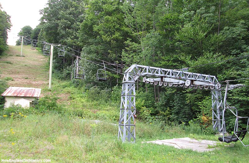 Looking up the lift line (2014)