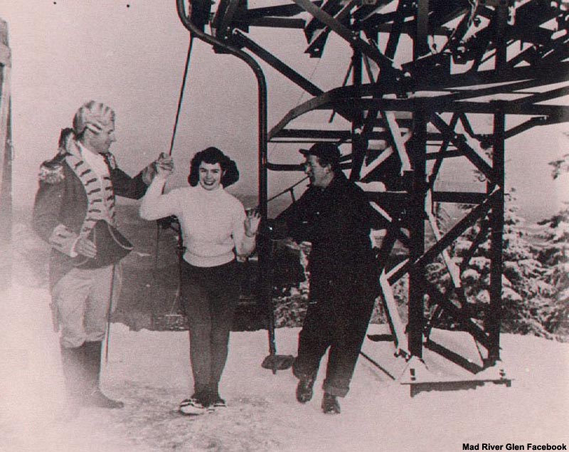 Miss Vermont Jean Peatman at the Single Chair dedication