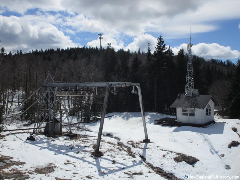 The former top terminal (March 2024)