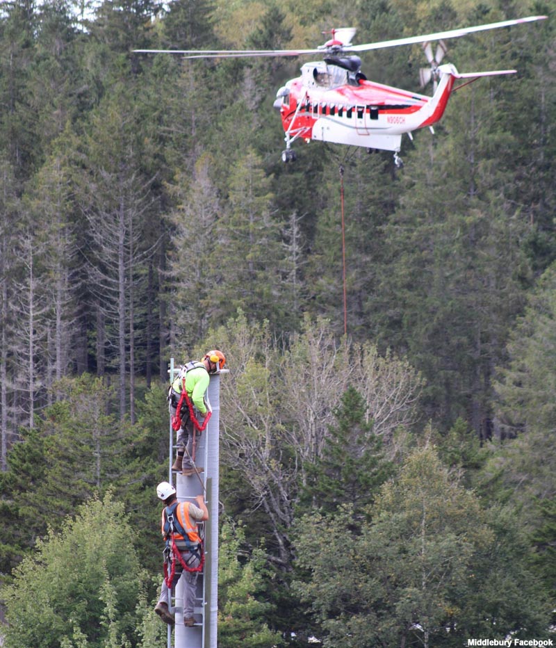 Tower installation (September 2023)