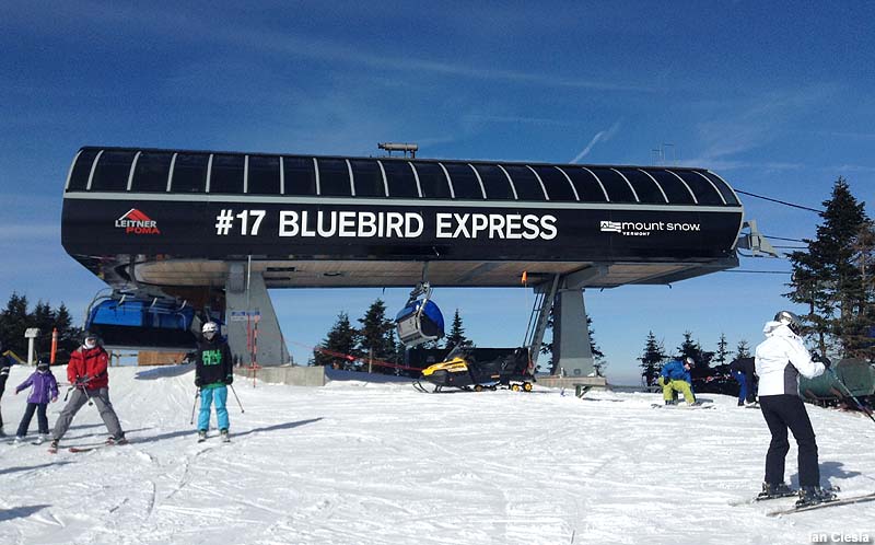 The Bluebird Express top terminal in 2014