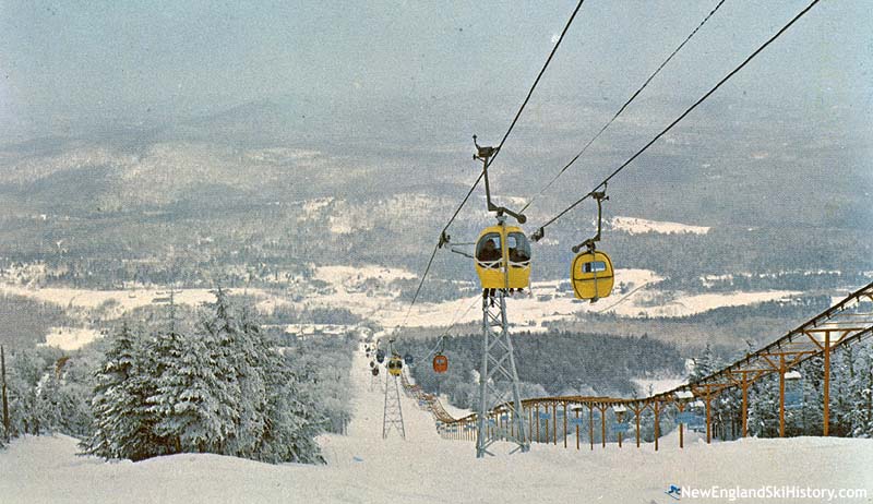 The South Bowl Lift (right) circa the 1960s