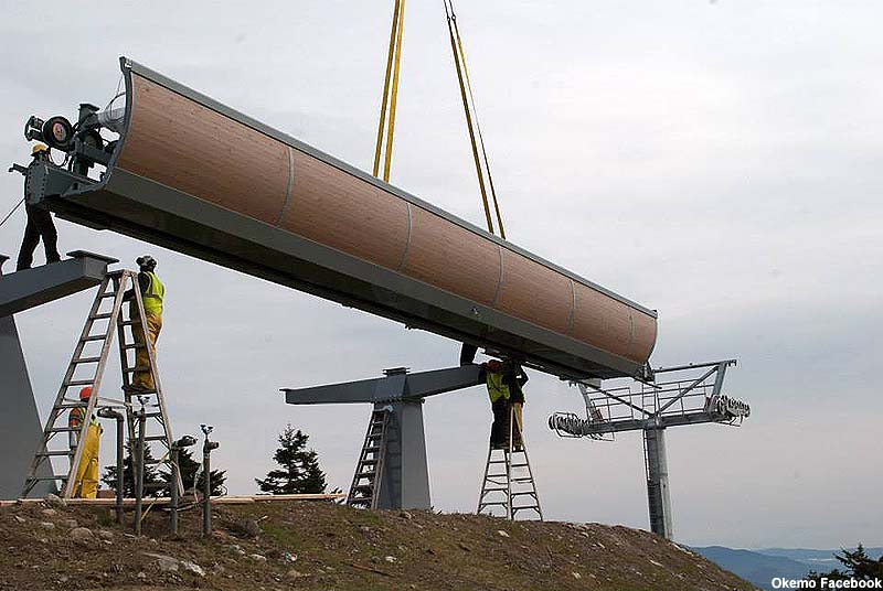 Top terminal installation (October 2014)