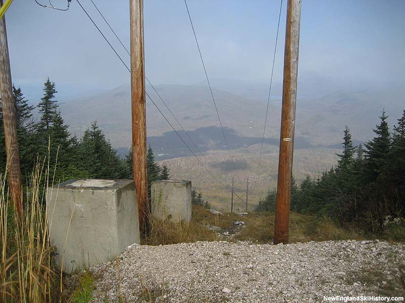 Remains of the Summit Poma in 2006