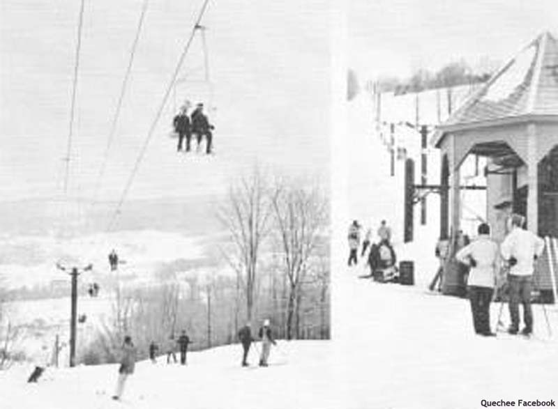 The double chairlift
