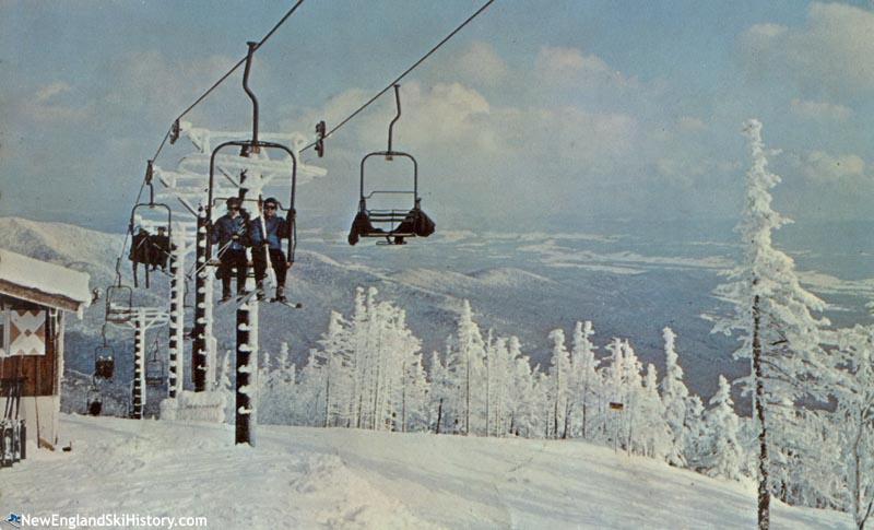 The Mt. Mansfield Double circa the 1960s