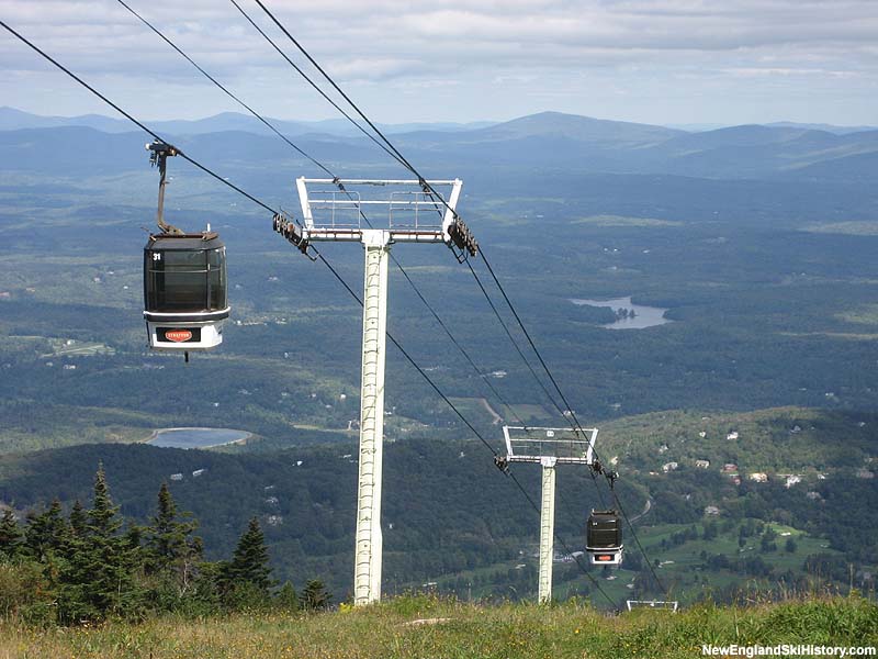 The top of the Stratton gondola in 2006