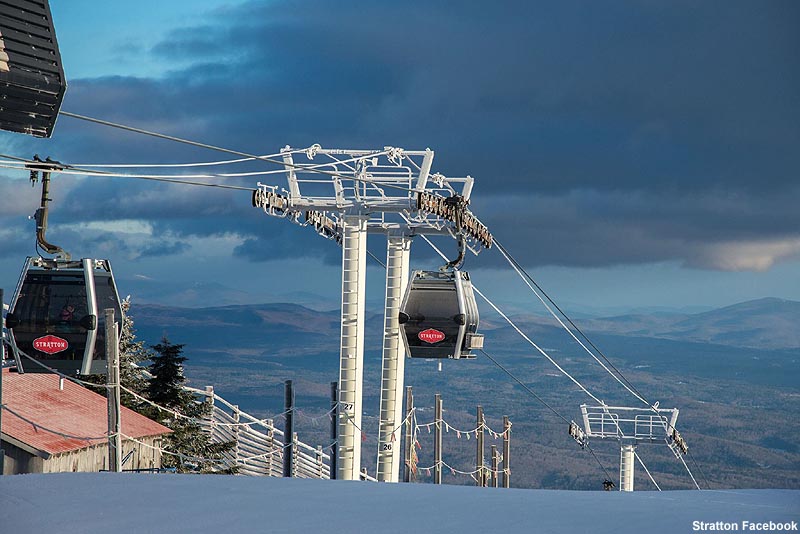 The top of the gondola in 2014
