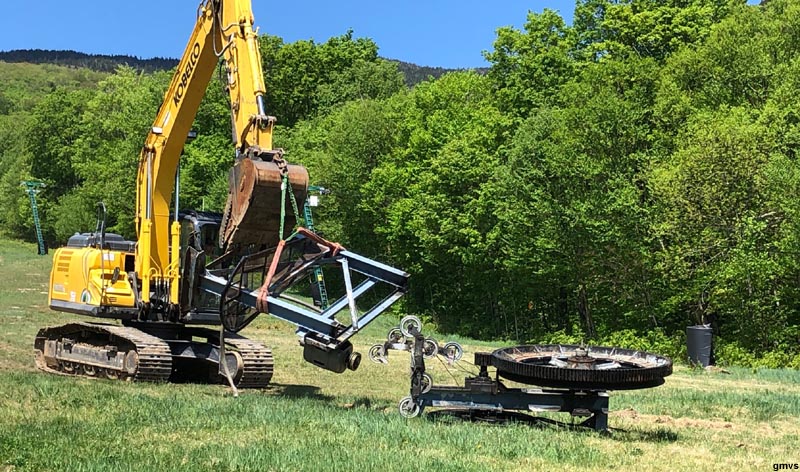 Removal of the lift (May 2020)