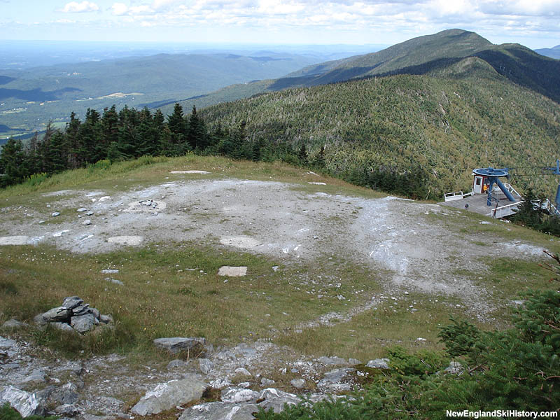 The footings from the Sugarbush Gondola in 2006