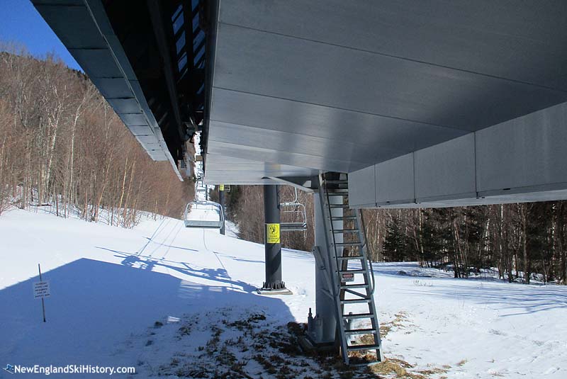 The Sugarbush South terminal (March 2019)