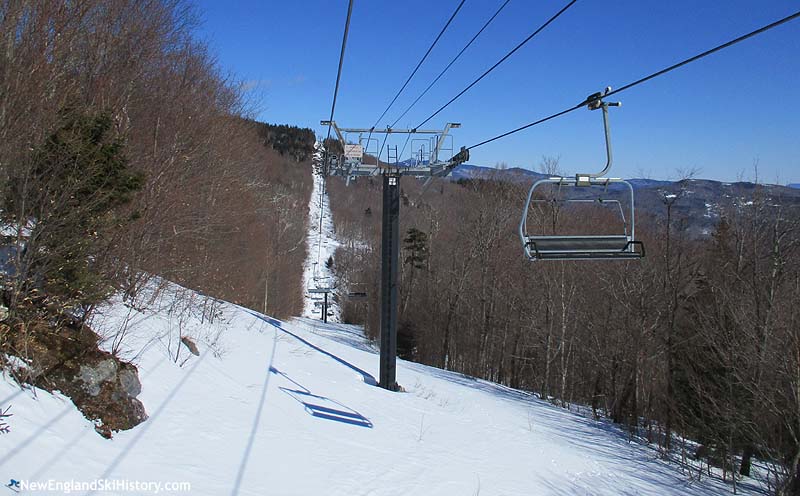 Slide Brook Express - Sugarbush - NewEnglandSkiHistory.com