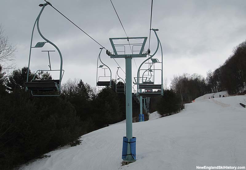 The 1,600 Foot Double Chair in 2014
