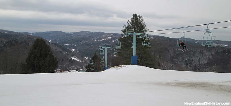 The 2,000 Foot Double Chair in 2014