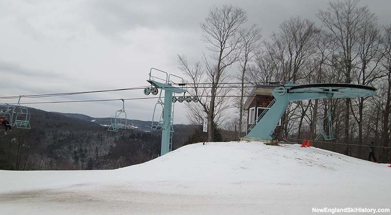 The 2,000 Foot Double Chair in 2014