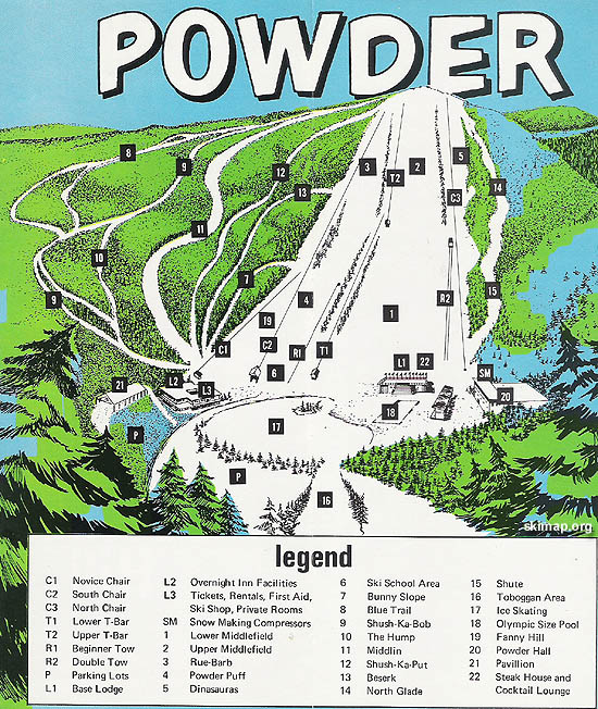 South Area - Powder Ridge - New England Ski Area Expansions