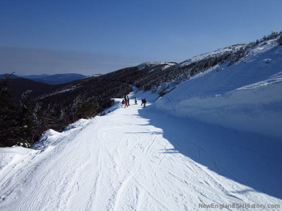 The top access trail from the Kennebago Quad (2012)