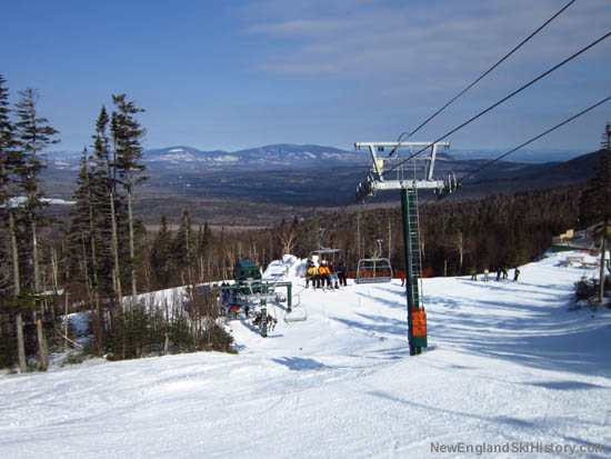 The bottom terminal of the Kennebago Quad (2012)