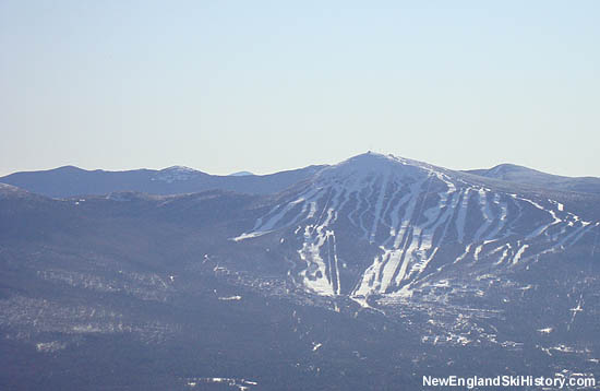 Sugarloaf and Brackett Basin (left) as seen from West Peak (2010)
