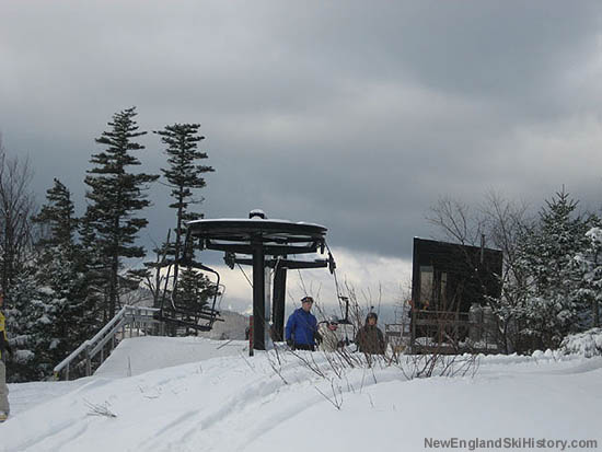 The top terminal of the Quantum Leap triple chairlift (2007)