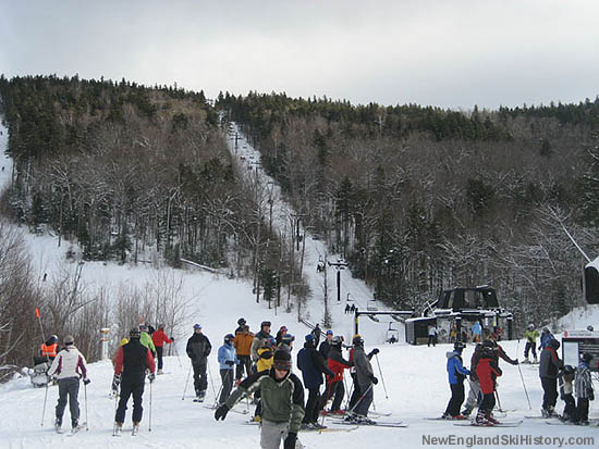 The bottom terminal of the Quantum Leap triple chairlift (2007)