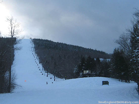 The White Heat trail and quad chairlift (2007)