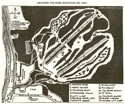 An early West Area proposal map (August 1961)