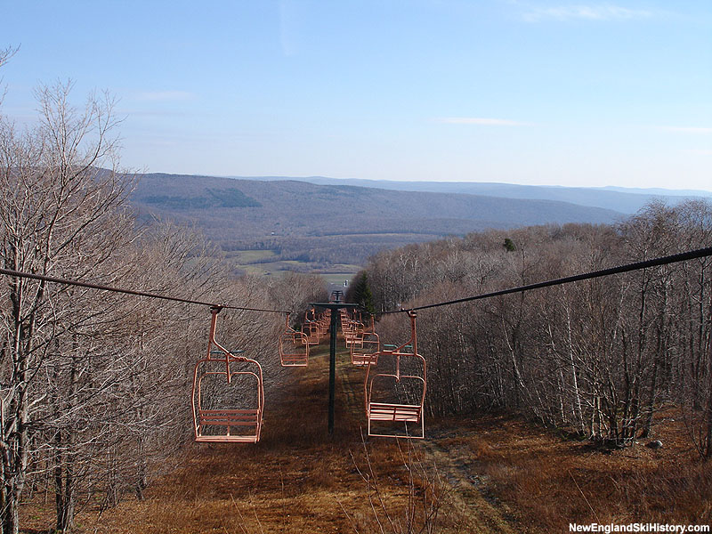 The top of Dot's Lift (2005)