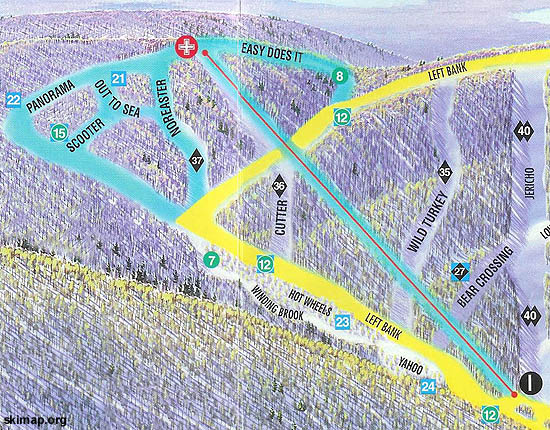 Trail Maps  Snow Creek Mountain Resort