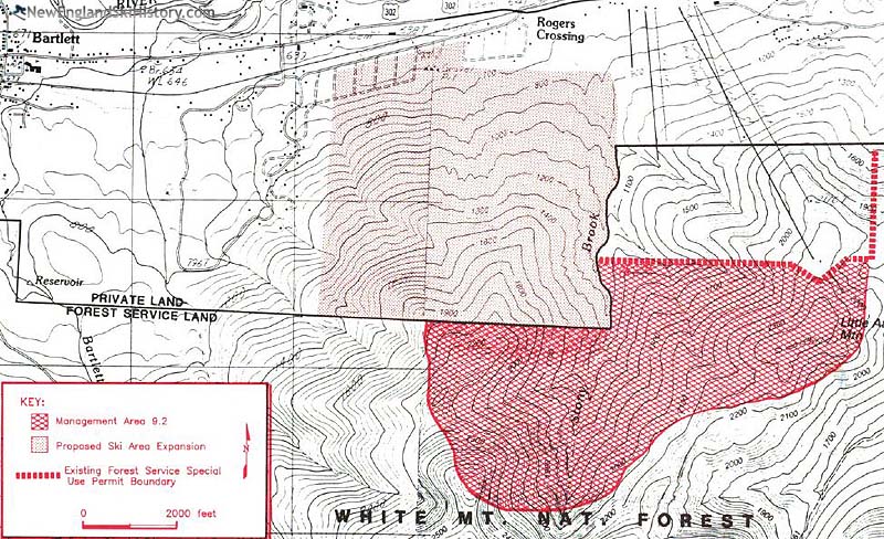 1980s United States Forest Service Expansion Map
