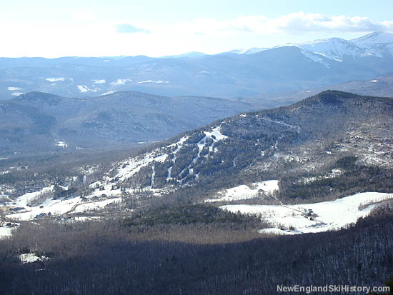 Black Mountain ski area (center) and South Peak (right) as seen from South Doublehead (2008)