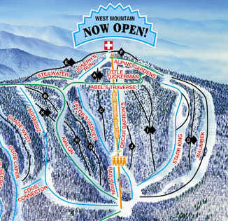 West Mountain Ski Map West Mountain - Bretton Woods - New England Ski Area Expansions