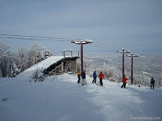 The top of the old Mittersill double chair (2008)