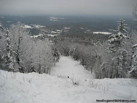 One of the recleared summit trails (2007)