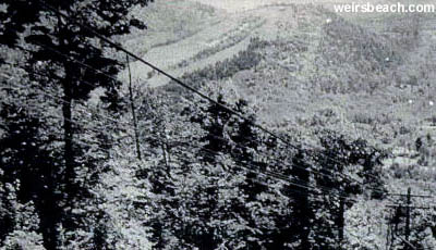 Cobble Mountain as seen from Mt. Rowe circa the 1940s