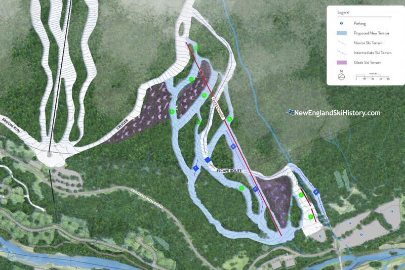 October 2022 Map of the South Peak Expansion