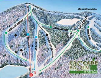 The 2014-15 Cascade Basin Trail Map