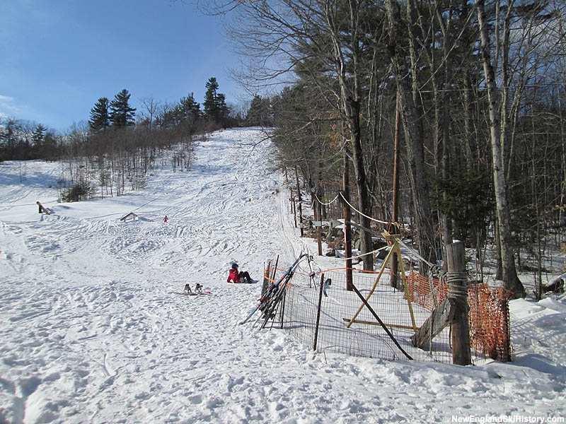 Looking up the existing ski area (2014)