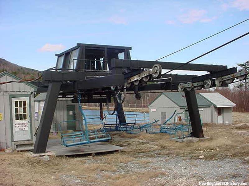 The bottom terminal of the quad chair (2002)
