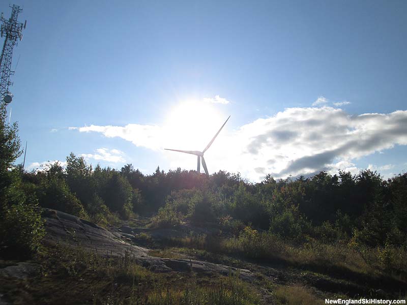 Looking up toward where the triple would have ended (2014)