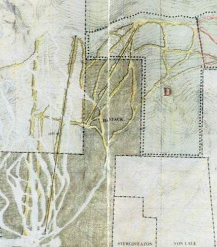 The proposed Deerfield Ridge Link in a 1989 plan
