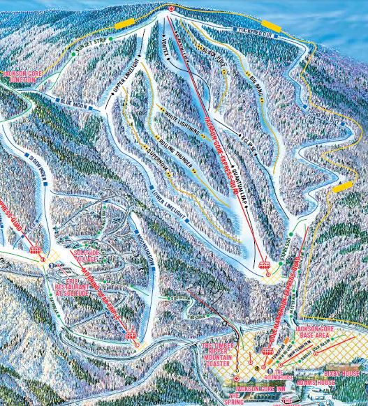 √ Okemo Ski Map - Popular Century