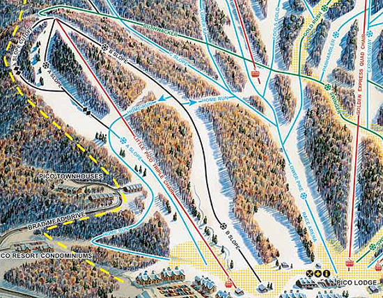 Little Pico - Pico Mountain - New England Ski Area Expansions