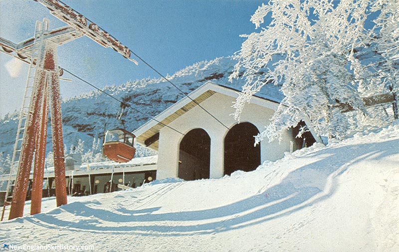 The original gondola top terminal circa the late 1960s