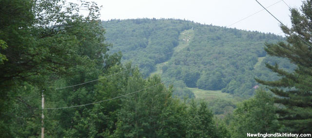 The upper mountain area as seen in 2006