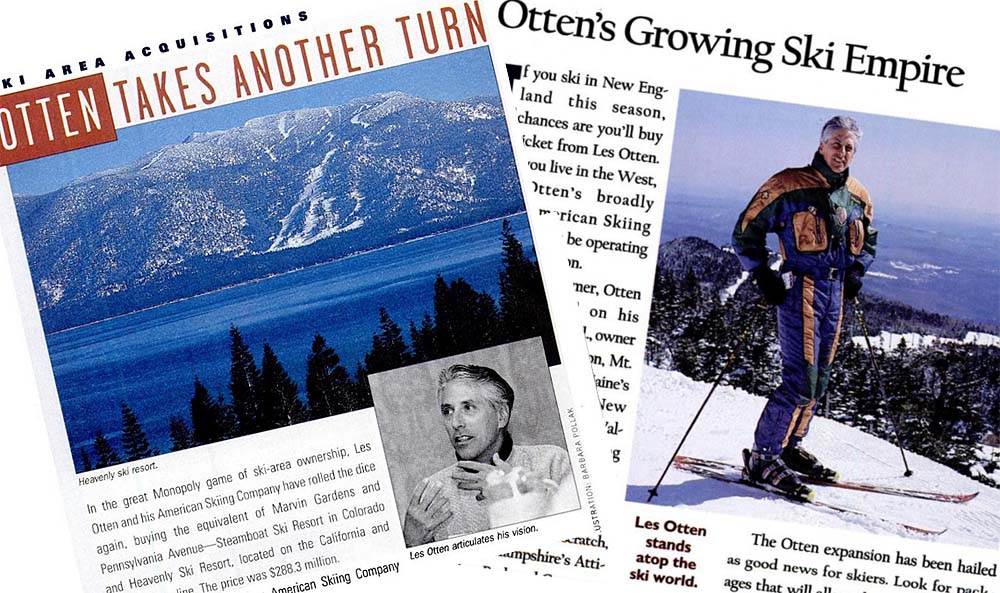 American Skiing Company 1997-98 Press Coverage