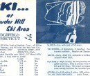 1964-65 Powder Hill Trail Map