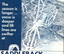 1967-68 Saddleback Trail Map