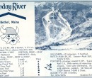 1967-68 Sunday River Skiway Trail Map